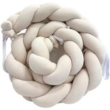 SuperMami Ogradica pletenica velur 300x22 cm, ecru | shoptok.hr