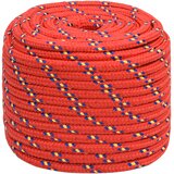  Višenamjensko pomoćno uže 16 mm 25 m Crvena PP | shoptok.hr