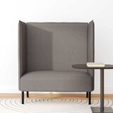SOFA s visokim naslonom 101cm Sivo-smeđa tkanina | Eponuda.com