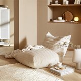 Livetastic FOTELJ Z OPORO ZA GLAVO, krem barve tekstil | Shoptok.si