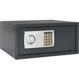 vidaXL Elektronska digitalna sefa Zatemnjeno siva 42x37x20 cm Jeklo | Shoptok.si