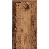 vidaXL Nočne omarice s predalom 2 kosa starinski les 35x34x66,5 cm | Shoptok.si
