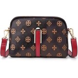 Baellerry Ročna Torbica SI-35595 - Temno Rjava / Rdeča | Shoptok.si