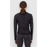 Mons Royale Ascender Merino Mock Neck Funkcijska majica forged iron / black | Shoptok.si