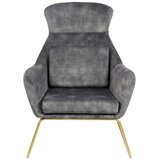 Livetastic FOTELJ, siva tekstil | Shoptok.si