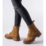 Gemre Orson brown eco-suede ankle boots | shoptok.hr