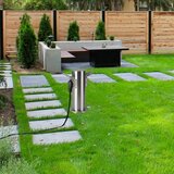  Brilagi - Spoljašnji stub sa utičnicama PILLAR 2Z SCHUKO 230V IP44 mat hrom | Eponuda.com
