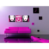  Ročno izdelana slika POP Art I-GIRL 3-delna (pop art) Cene