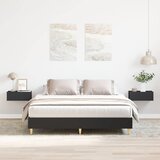  Okvir za krevet crni 150x200 cm konstruirano drvo | shoptok.hr