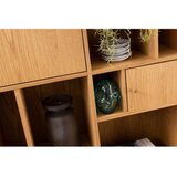 Actona Biblioteka u dekoru hrasta u prirodnoj boji 90x180 cm Rangoon – | shoptok.hr