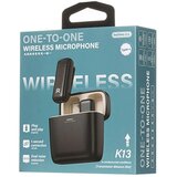 Remax Wireless Live Stream Recording Mikrofon Type C, 300Mah Charging Dock, Black OUTLET | Eponuda.com