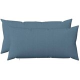  Jastuk s jastukom HEERLEN 2 kom. Traper plava Tkanina - Trapere plave boje 40 x 70 cm 2 | shoptok.hr