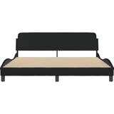  Okvir za krevet Dover crni 180x200 cm od tkanine | shoptok.hr