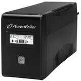 Powerwalker VI 650 LCD Line Interactive 650VA 360W UPS brezprekinitveno napajanje | Shoptok.si
