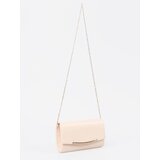 Shelvt Light beige clutch bag with chain | Shoptok.si