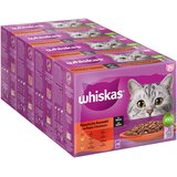  Varčno pakiranje Whiskas Senior vrečke 144 x 85 g - 7 + klasični izbor v omaki | shoptok.hr