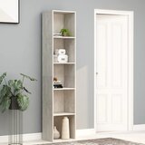 vidaXL Ormarić za knjige siva boja betona 40 x 30 x 189 cm od iverice Cijene