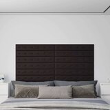  Zidne ploče od umjetne kože 12 kom crne 90 x 15 cm 1 62 m² | shoptok.hr