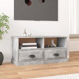 Maison Chic TV omarica - TV stojalo - Televizijska omarica betonsko siva 93x35,5x45 cm inženirski les, (21700136) | Shoptok.si