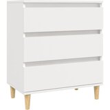 Maison Chic Komoda - Predalnik bela 60x35x70 cm inženirski les, (21716183) Cene