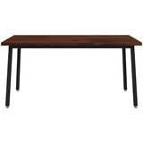 Kvadratni blagovaonski stol 160 x 70 x 75 cm Tamno smeđa | shoptok.hr