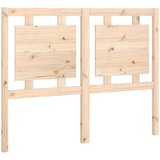  Posteljno vzglavje 125,5x4x100 cm trdna borovina, (20647358) | Shoptok.si