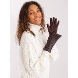 Wool Fashion Italia Gloves-AT-RK-239802.28-dark brown | shoptok.hr