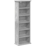 Cd ormar 2 kom. Betonska siva 60 x 17 x 92 cm Konstruirano drvo | shoptok.hr