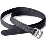 vidaXL Jahalno Sedlo Set 17,5" Pravo Usnje Črne Barve 18 cm 5-v-1 | Shoptok.si