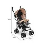CARETERO Otroški športni voziček marela Alfa siva | Shoptok.si