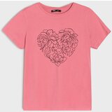 Sinsay Pamučna majica s printom | shoptok.hr