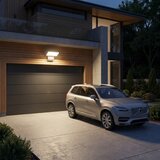  LED Spoljašnje zidno svetlo sa senzorom LED/18W/230V IP44 belo | Eponuda.com