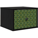  Wall-mounted noćni ormarić GELEEN Crni hrast 36 x 33 x 25 cm | shoptok.hr