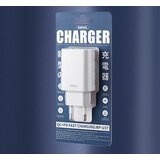 Remax stenski USB polnilec USB / USB Type-C za hitro polnjenje QC 3.0 18W | Shoptok.si