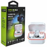 Max Mobile Maxmobile Bluetooth slušalice TWS E-SPORT T11 - Bele cene