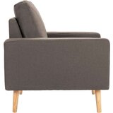  Fotelj iz taupe blaga | Shoptok.si
