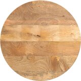 Stolna ploča Ø 40 x 3 8 cm okrugla od masivnog drva manga | shoptok.hr
