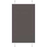 vidaXL Plisirana roleta crna 80x100 cm širina tkanine 79,4 cm | shoptok.hr