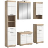 MID.YOU Kopalnica Lambada, Barva Hrasta, Bela, 5-Delna | Shoptok.si