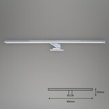 BRILONER 2104-118-LED Osvetljenje za kupatilsko ogledalo LED/8W/230V 60 cm mat hrom Slike