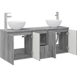  Set ormarića za kupaonicu 3 kom. Siva Sonoma 49,5 x 35 x 63 cm | shoptok.hr