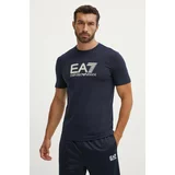 Ea7 Emporio Armani Kratka majica moška, mornarsko modra barva, PJVQZ.6DPT62