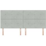  Uzglavlje Svijetlo siva 200 cm Baršun | Eponuda.com
