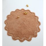 Nattiot Ciglasti periv/ručno rađen pamučan okrugao tepih ø 110 cm Sweet April Toffee – | shoptok.hr
