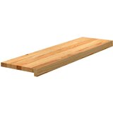vidaXL Gazišta stepenice 2 kom svjetlosmeđi 90x30x2 cm masivna hrast | shoptok.hr