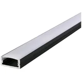 Rasvjetni pribor profil 2 m crni BL7000