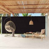 Maison Chic Zložljiva stranska tenda - Senčniki za teraso 220x600 cm črna, (22040017) | Shoptok.si