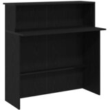  Recepcijski stol Crni hrast 180x50x103,5 cm Inženirsko drvo | shoptok.hr