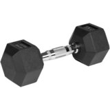 Rebel HEX 2x5 kg gumene bučice od lijevanog željeza ACTIVE Slike
