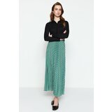 Trendyol Skirt - Green - Maxi Cene